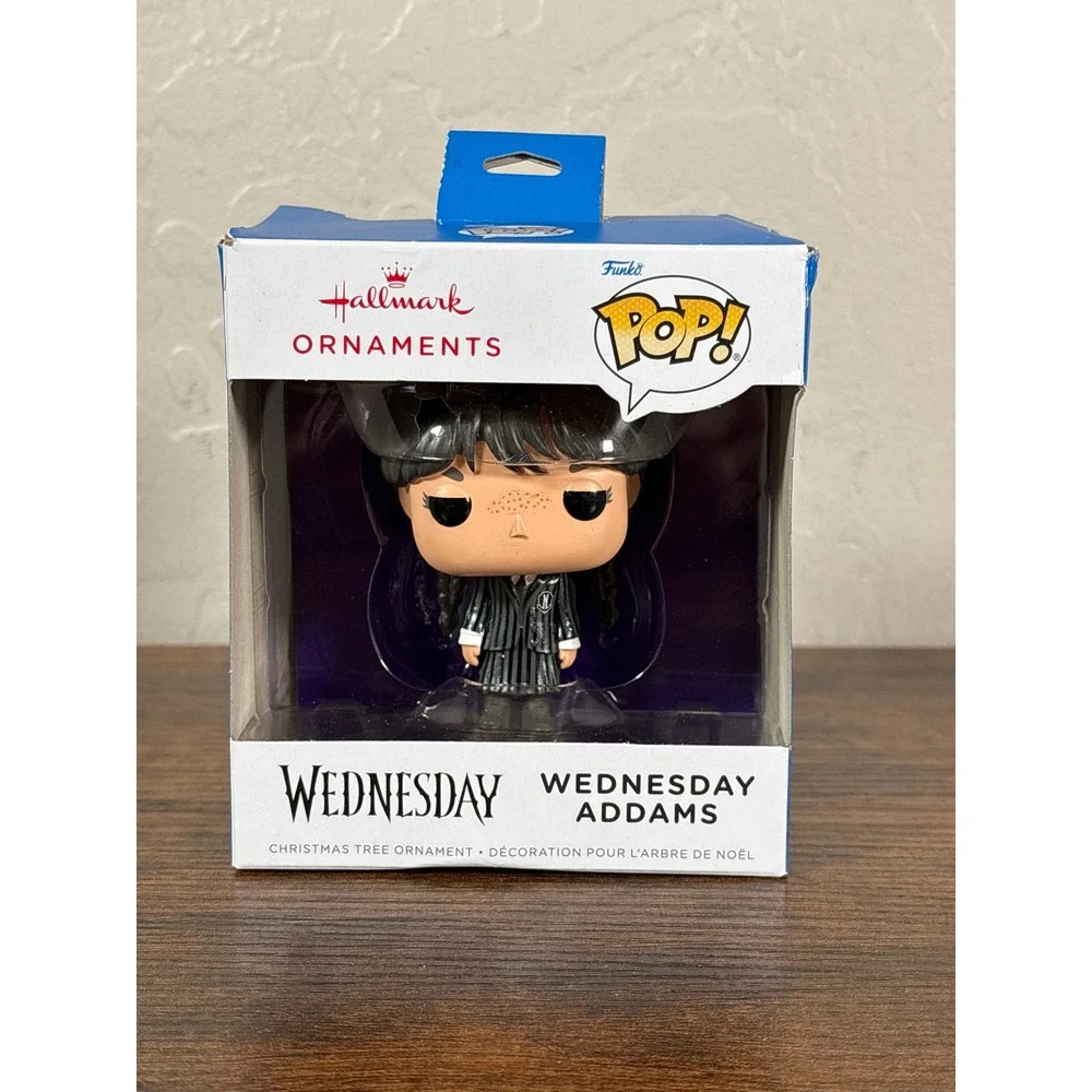 Hallmark Funko POP Wednesday Addams Christmas Ornament Netflix Series 2024 New